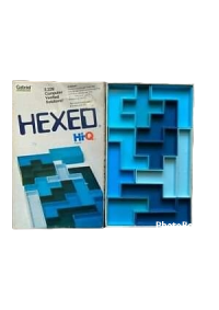 Hexed HI-Q Puzzle